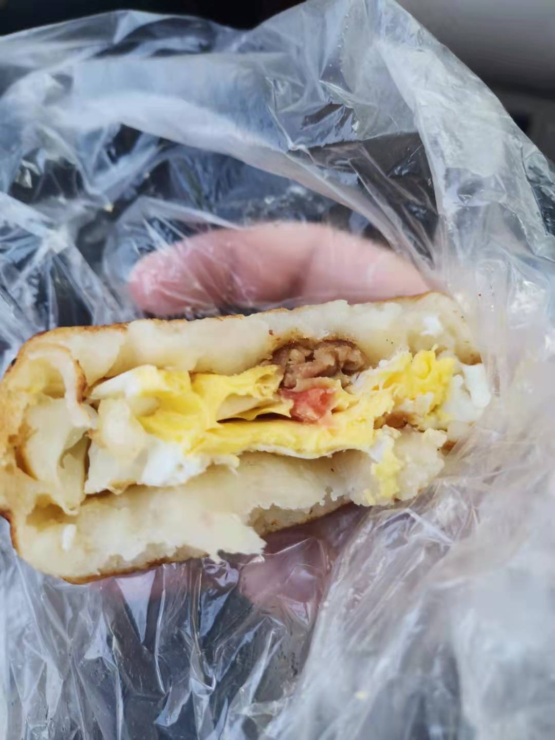 你叫他鸡蛋车轮饼看它会应你吗来自黄江刁朗的美味