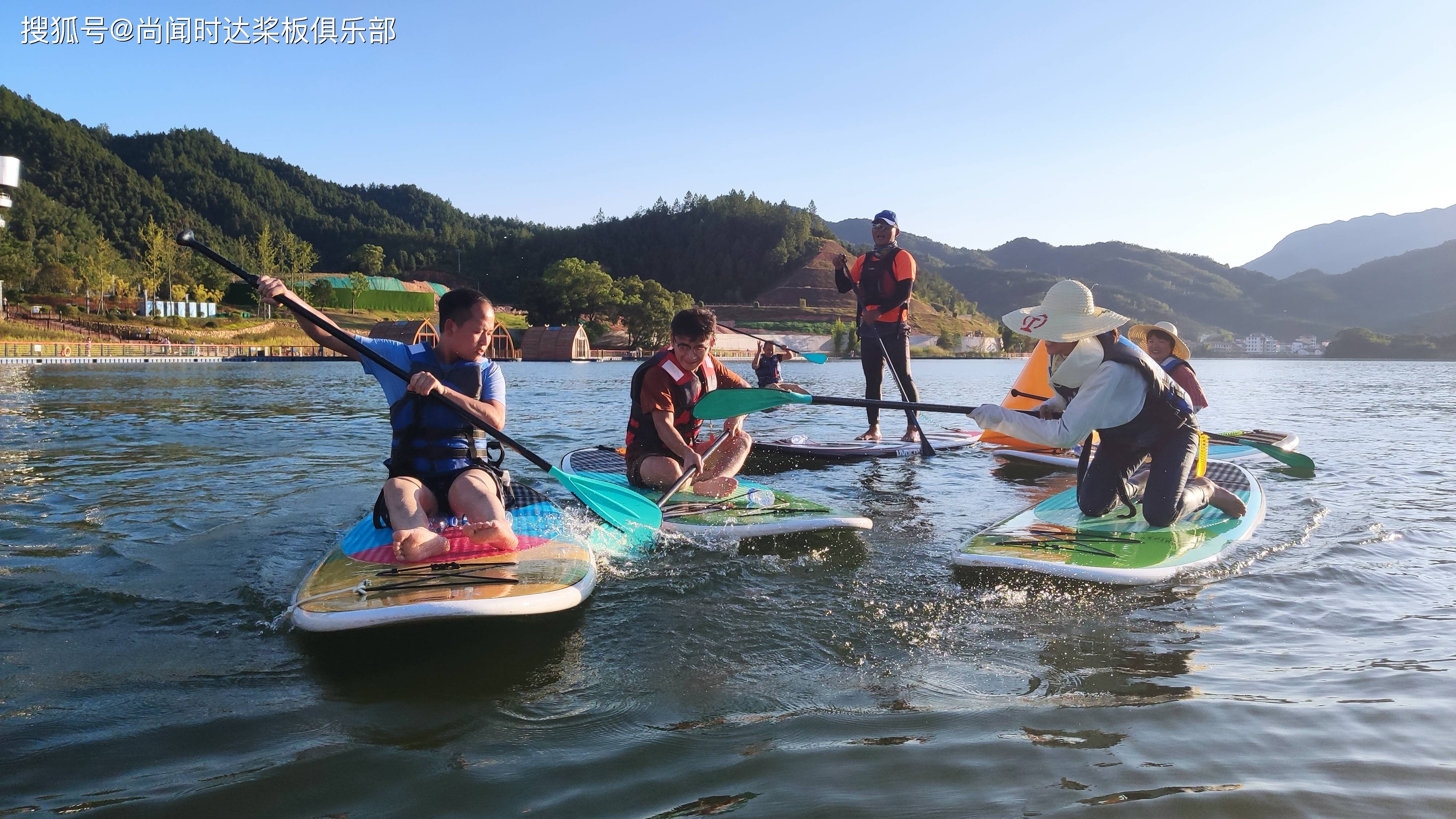 上猶南湖如明珠,猶江夕照槳板漫劃玩水攻略,南湖國際垂釣基地,槳板水