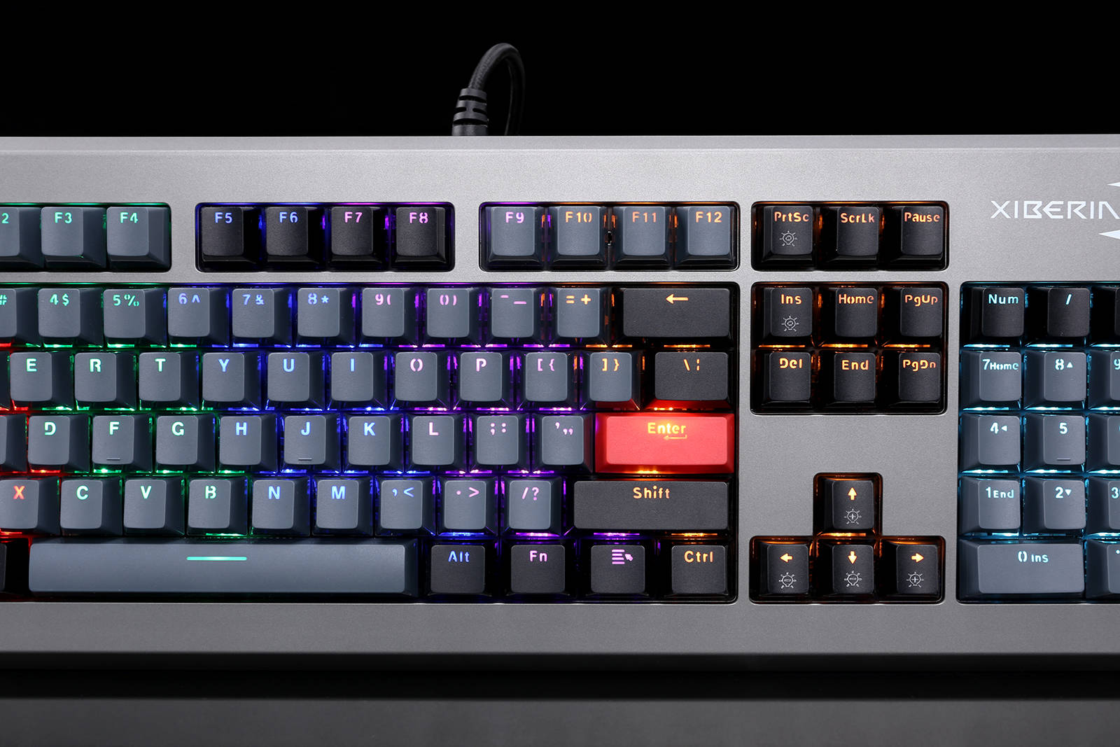 霸气侧漏,玩转非主流,西伯利亚xs5000键盘赏析_机械