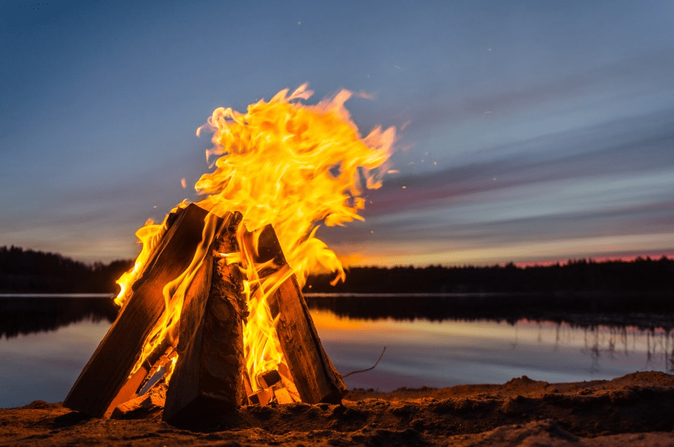 《哈素海的篝火》(散文诗)文/泊渔(内蒙古)_草原