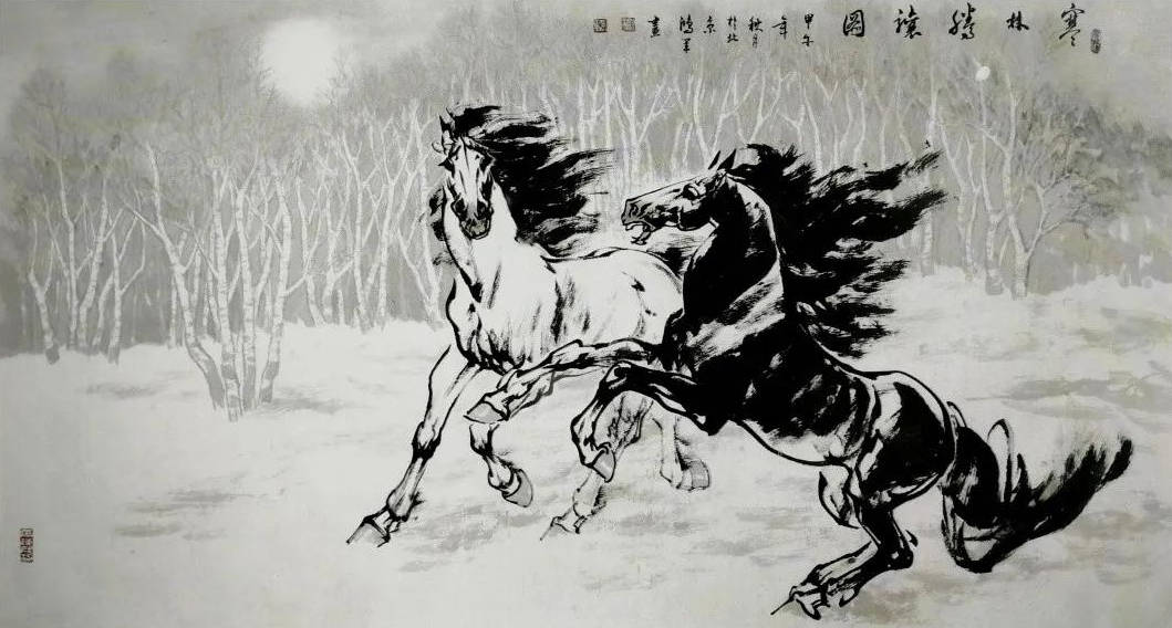 中国当代最具收藏价值书画家:徐鸿军