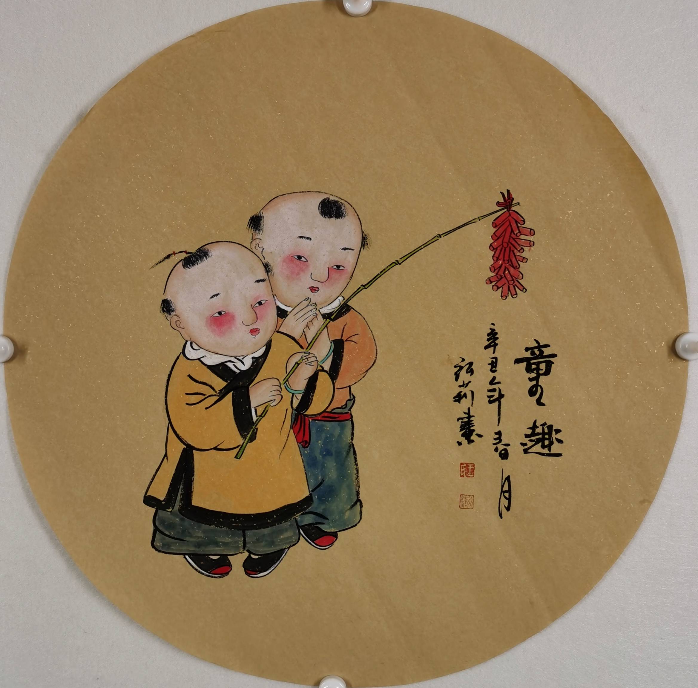 著名画家王弘莉国画赏析