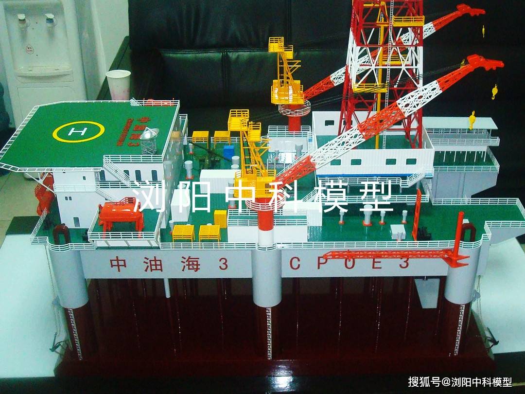 石油工程模型,油气田开发模型,钻井工艺模型,海洋石油平台模型