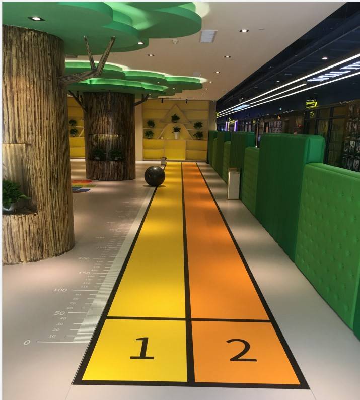 原来真正的儿童篮球场是这样的真的好看这种少儿体适能篮球场地板就是