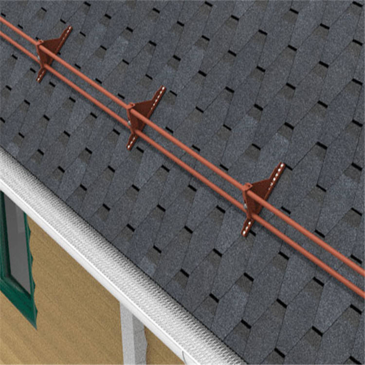 沥青瓦屋面挡雪杆挡雪栅栏加强型