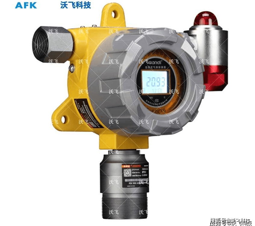 气体侦测报警系统中可燃气体侦测探头的安装规范介绍