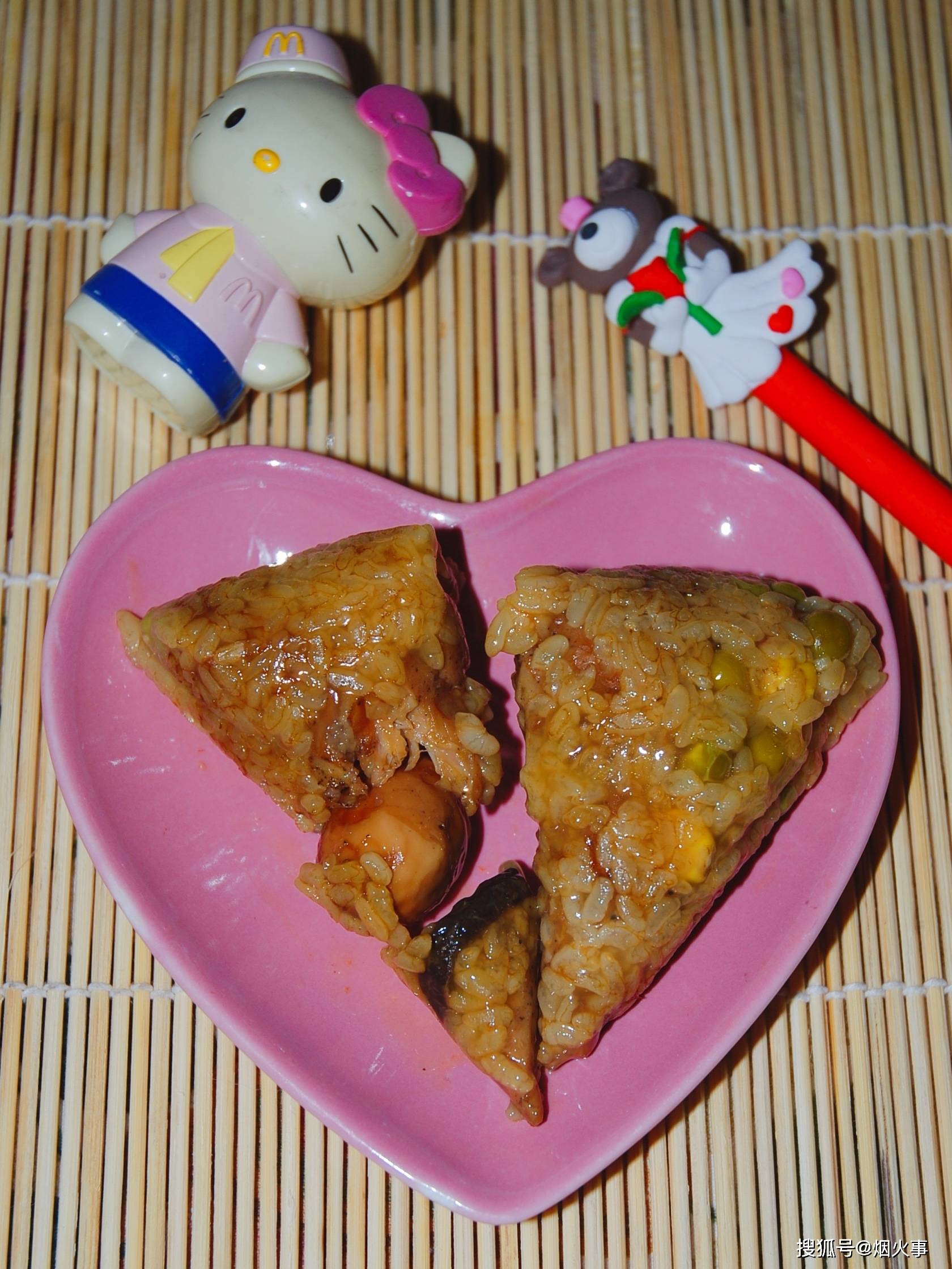 端午节要来了，教你肉粽子最简单的包法，食材丰富营养好，口感软糯味道香