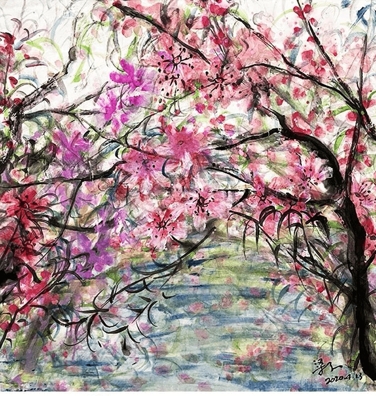 率真见性大美天然一一画家梁了了