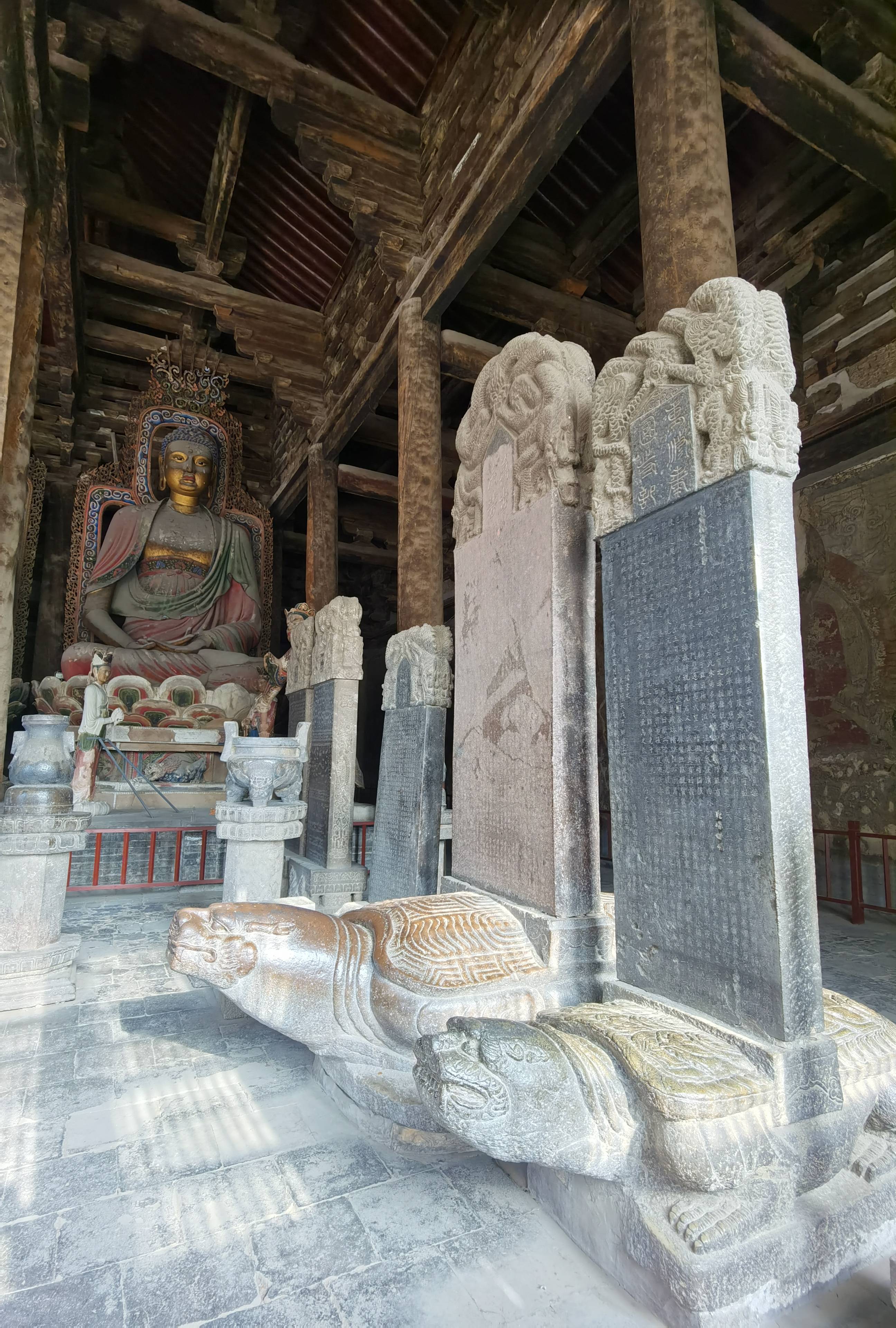 彩塑及碑刻2012年奉国寺作为辽代木构建筑中的一项被列入中国世界