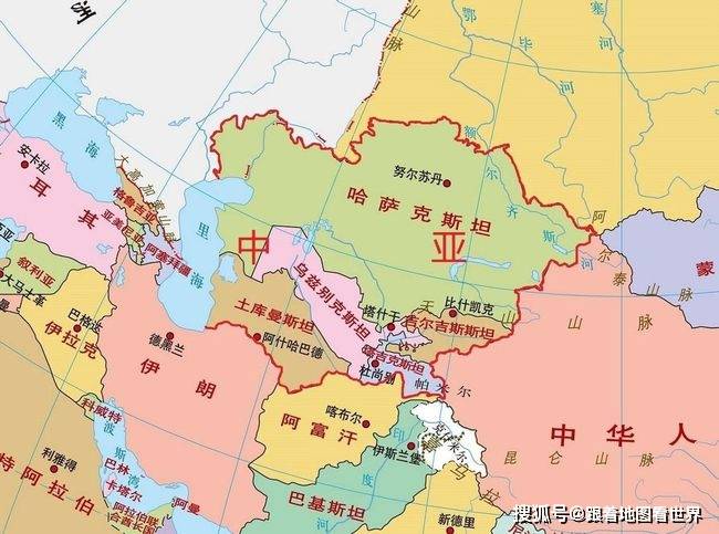 中亚5国为何边界及飞地问题多集中在费尔干纳盆地