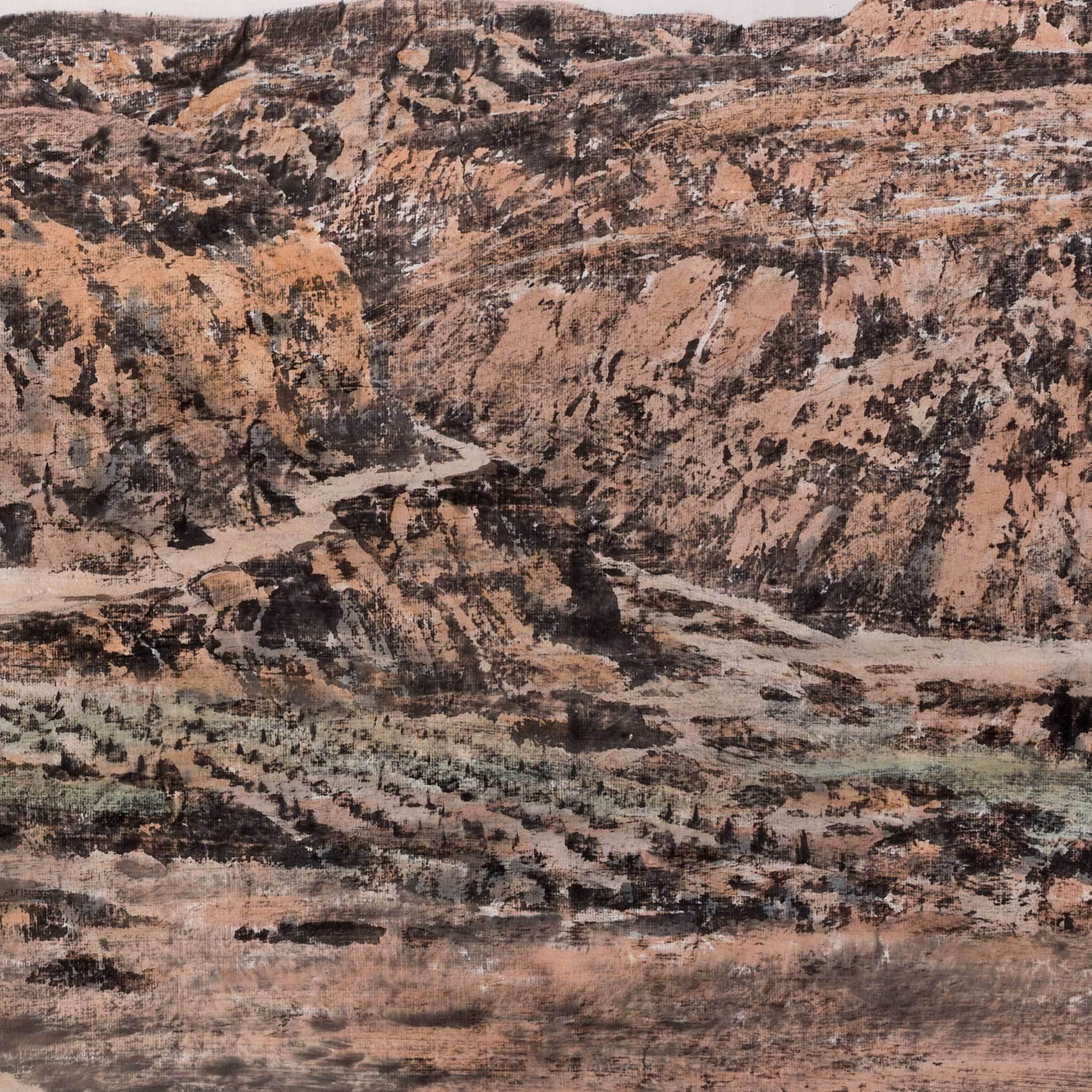 每日一画 | 李呈修《苍塬无语自有情》