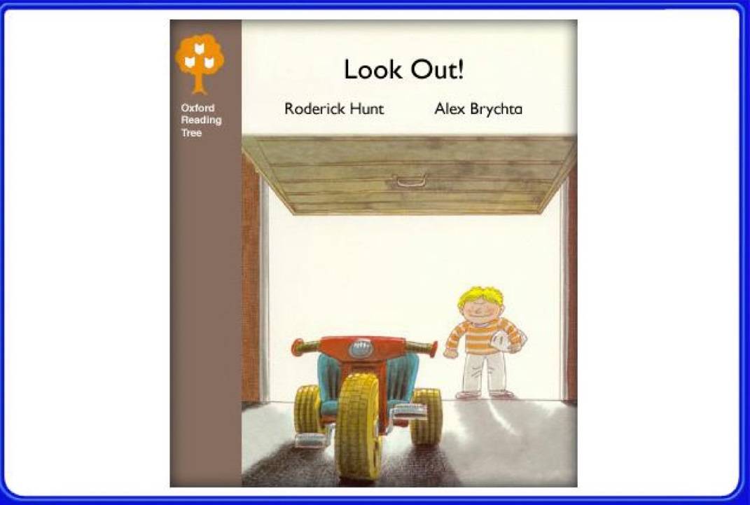 牛津树绘本阅读牛津阅读树13无字书lookout小心
