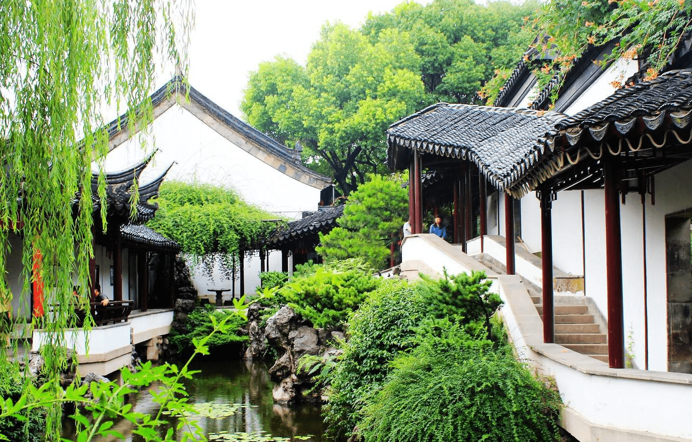 藏在夫子庙中的江南名园，至今600多年历史，被誉“金陵第一园”|园林|瞻园|假山_新浪新闻