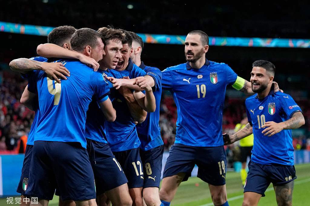 缔造新史！意大利连续31场不败 剑指欧洲杯冠军_曼奇尼