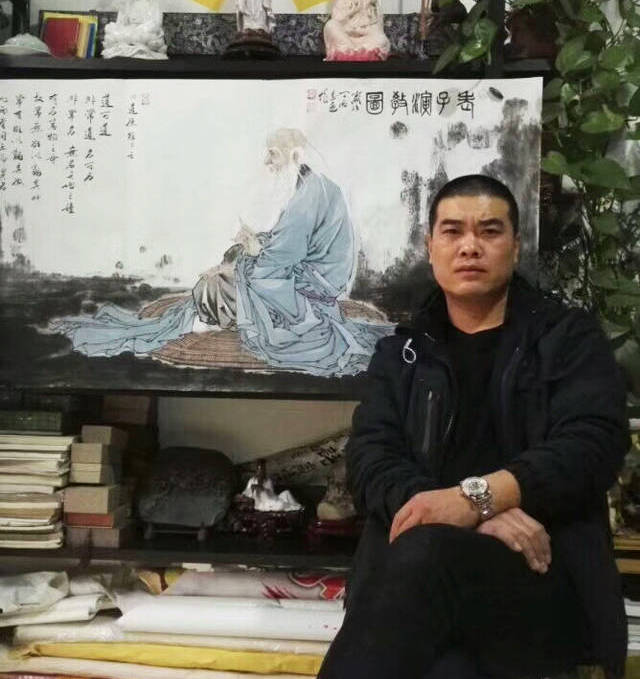 百强实力派画家李志远