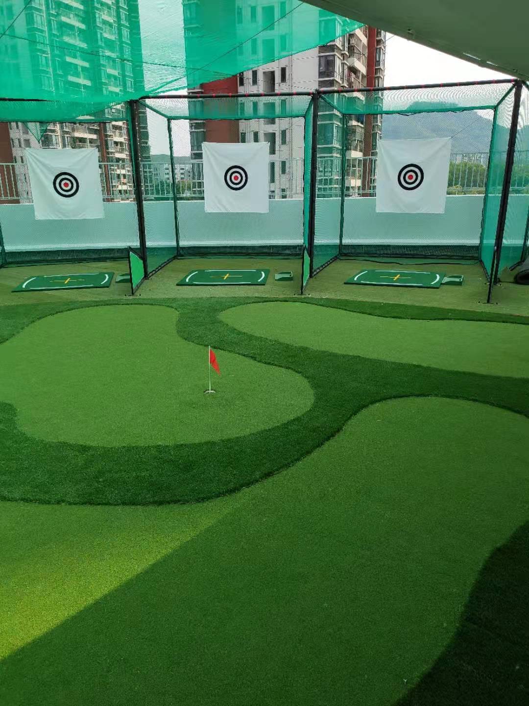 小型高尔夫球场效果图图片