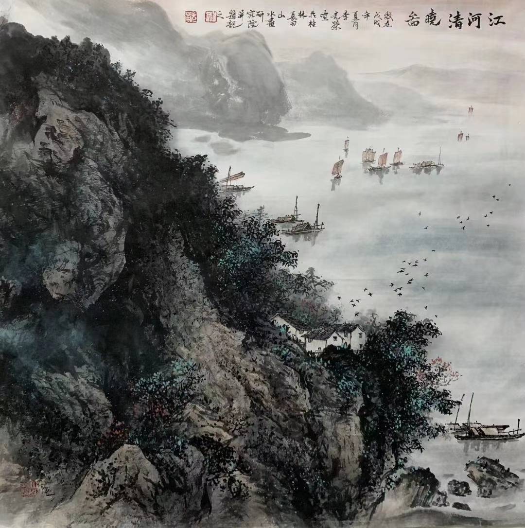 李长田得意弟子青年潜力画家李光荣