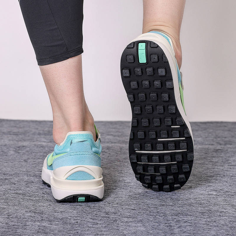 Wmns|耐克Nike Wmns Waffle One＂Scream Green＂华夫一代网纱运动慢跑鞋 DC2533-401