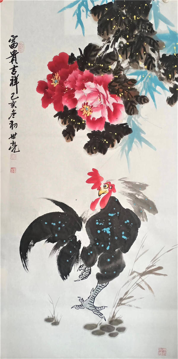 齐鲁书画名家颜世亮书画作品欣赏