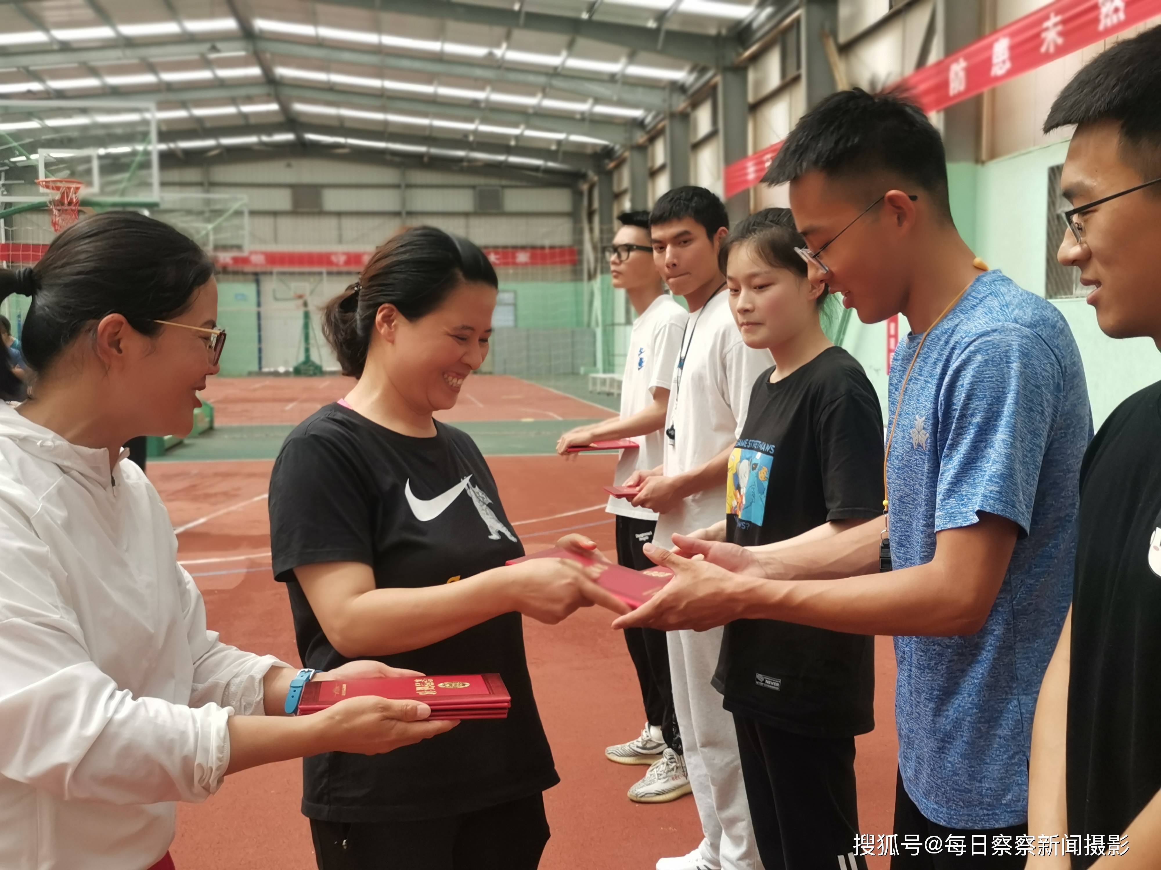 潍坊学院体育学院体育教育专业举办教学技能比赛