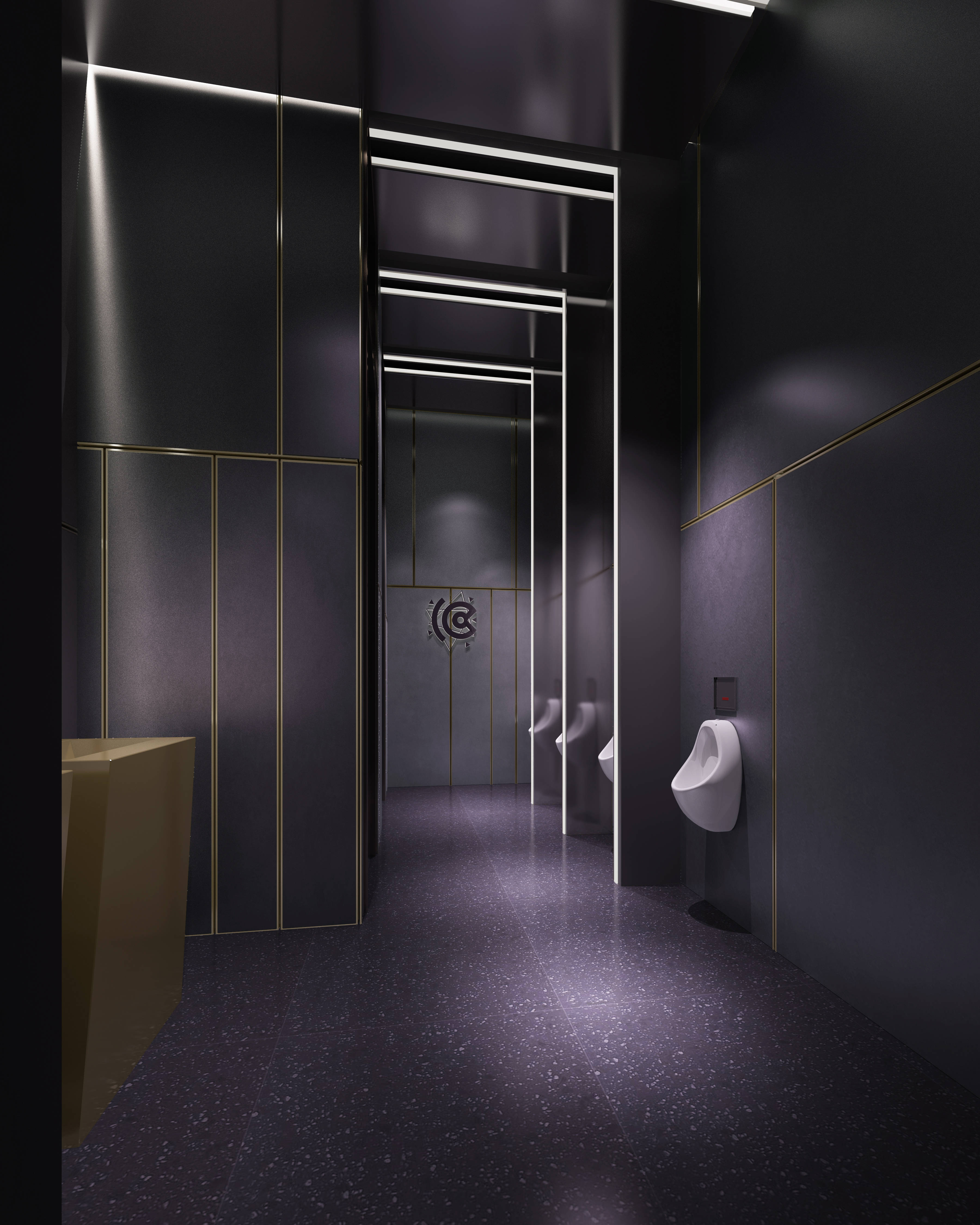 广州酒吧设计案例 500~600平小型商务酒吧设计图