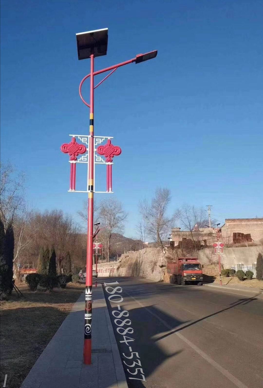 美丽乡村新农村改造太阳能路灯实用很好看