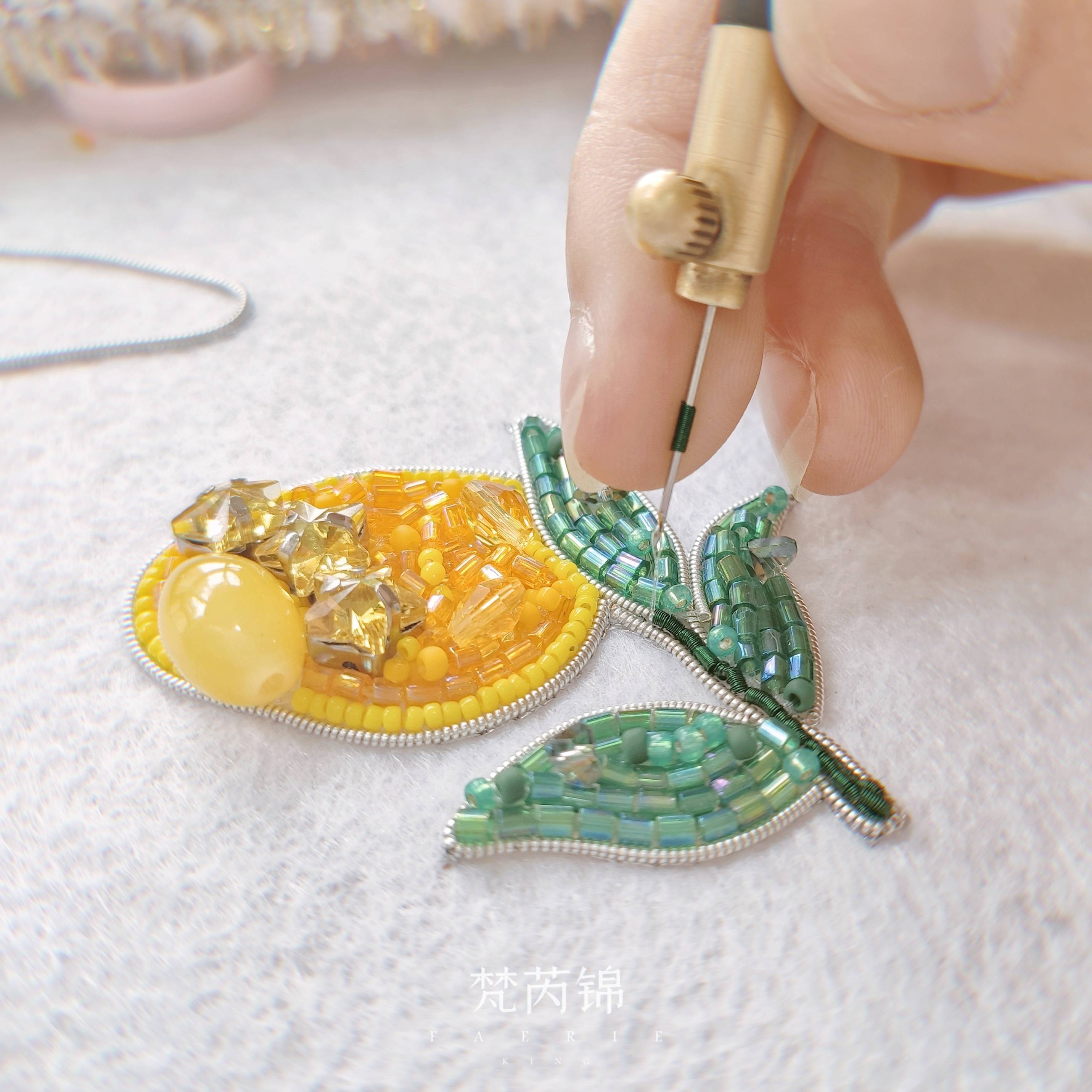 设计|梵芮锦手工刺绣分享