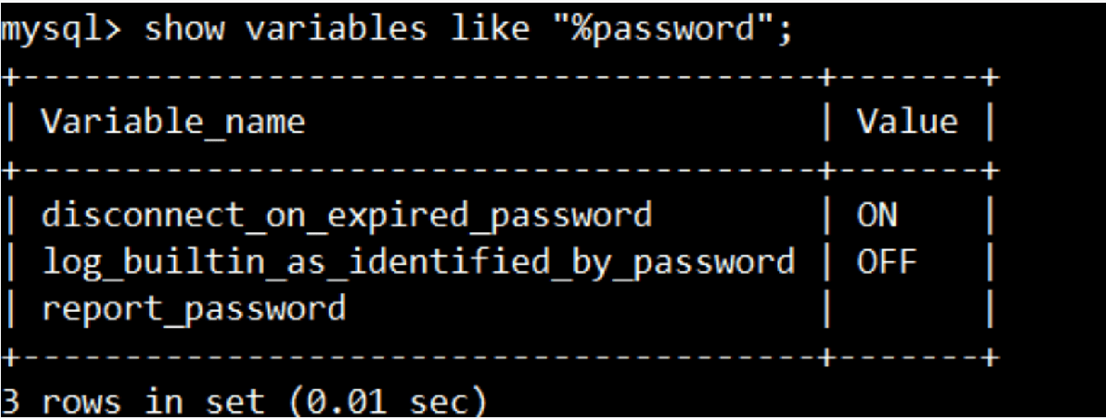 如何为MySQL数据库设置有效的密码策略？