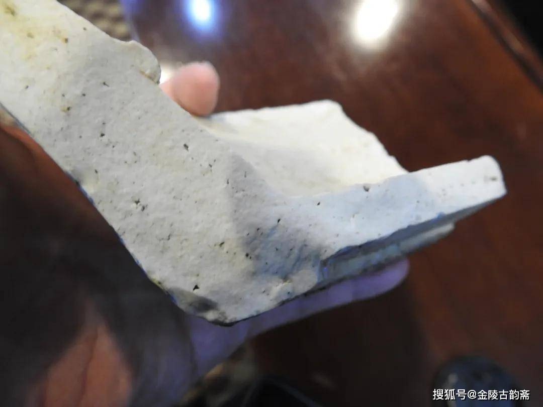 元青花麻仓土高清剖面鉴赏