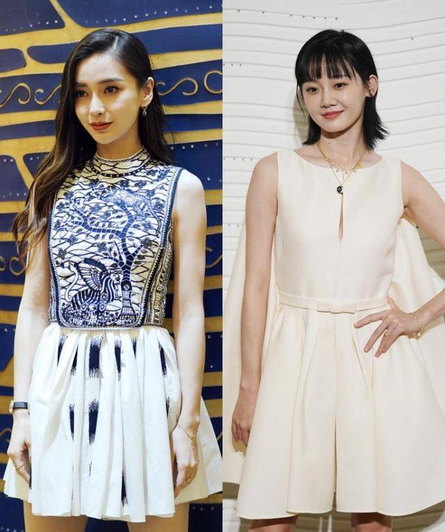 杨颖|郑恺老婆苗苗和杨颖同框，虽然年纪相仿，但同为辣妈气质却不同
