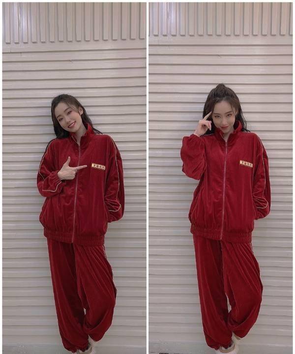 张小斐|张小斐贾玲合体路演,同穿裙子秀闺蜜感情,一胖一瘦好互补