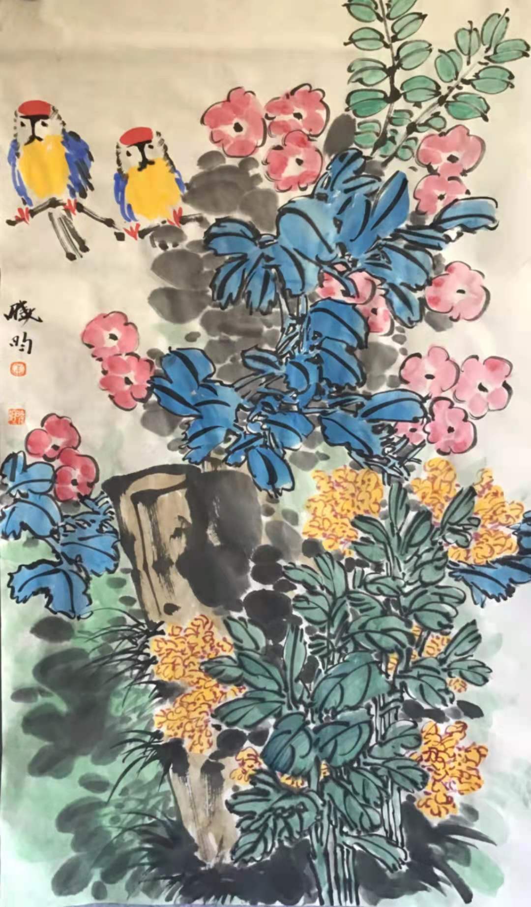 著名画家朱晓昀作品赏析