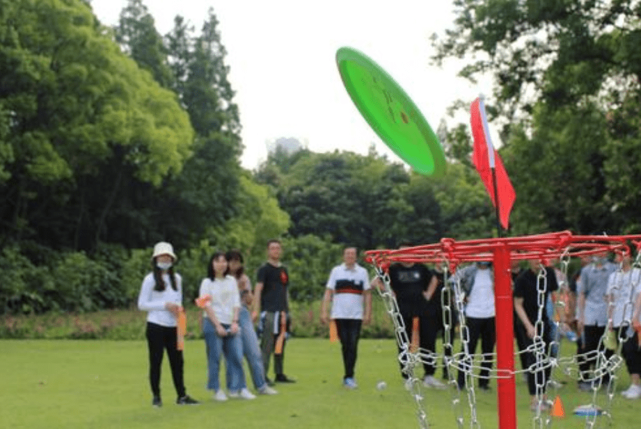 拓展團建項目——飛盤運動_比賽