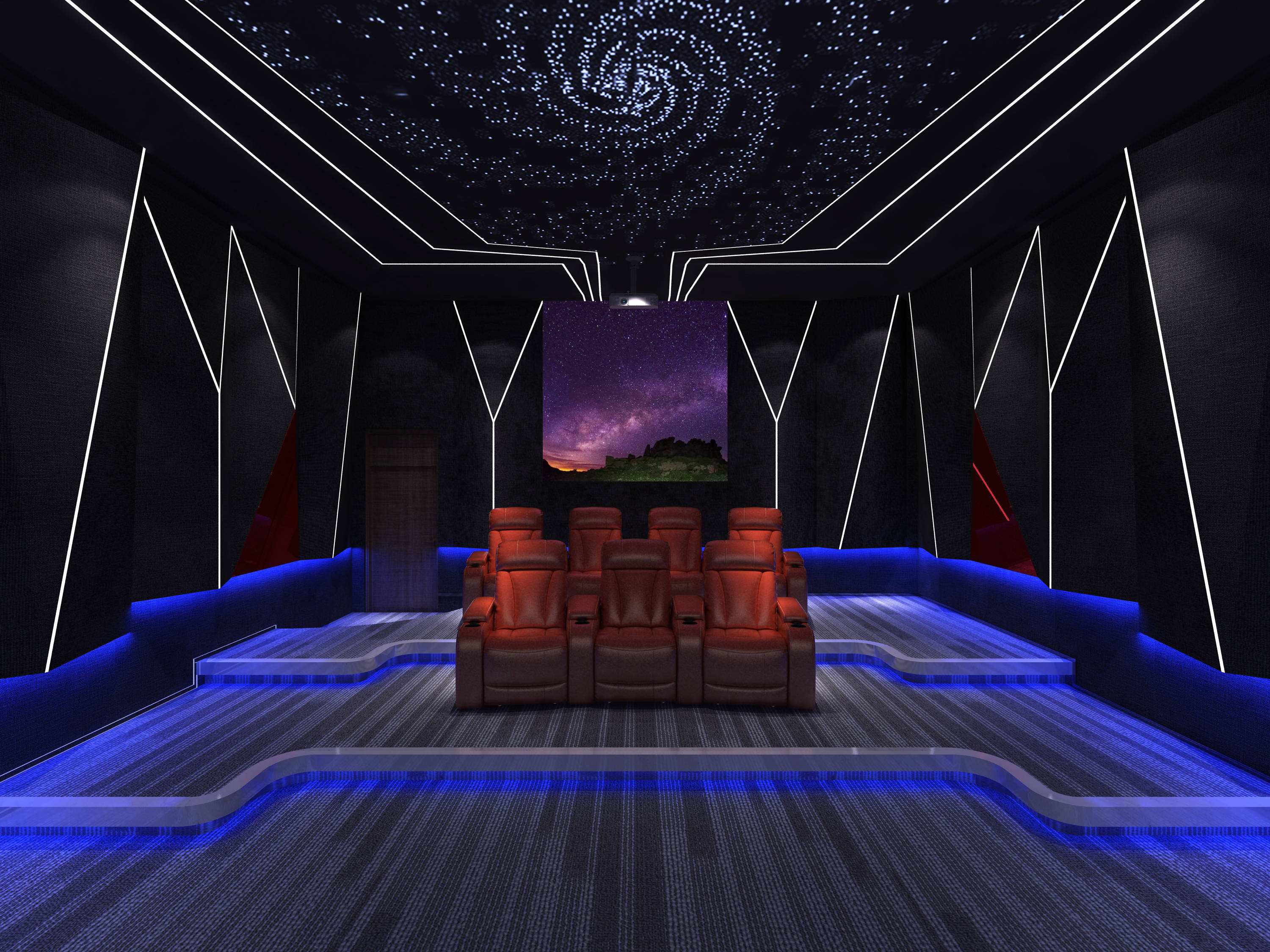 打造影音室,不可忽视的6大细节_灯光效果