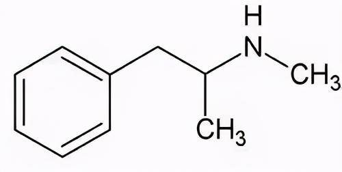 甲基苯丙胺化学结构式图片