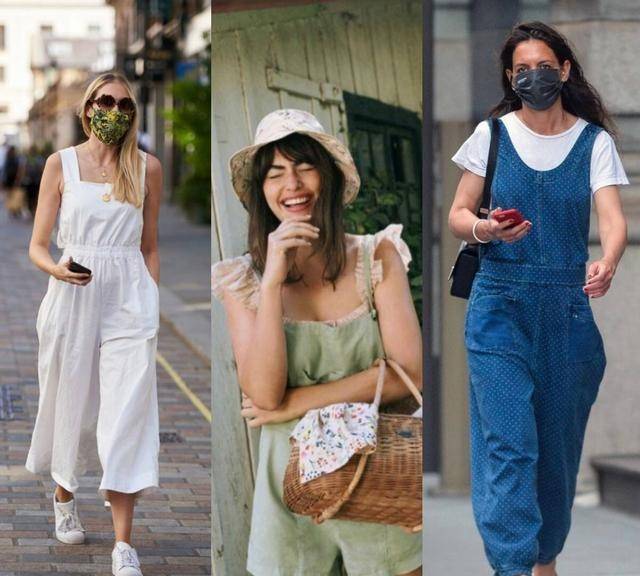 服装|背带裤的潮流风又吹回来了,别老穿普通的牛仔背带裤了,试试这些