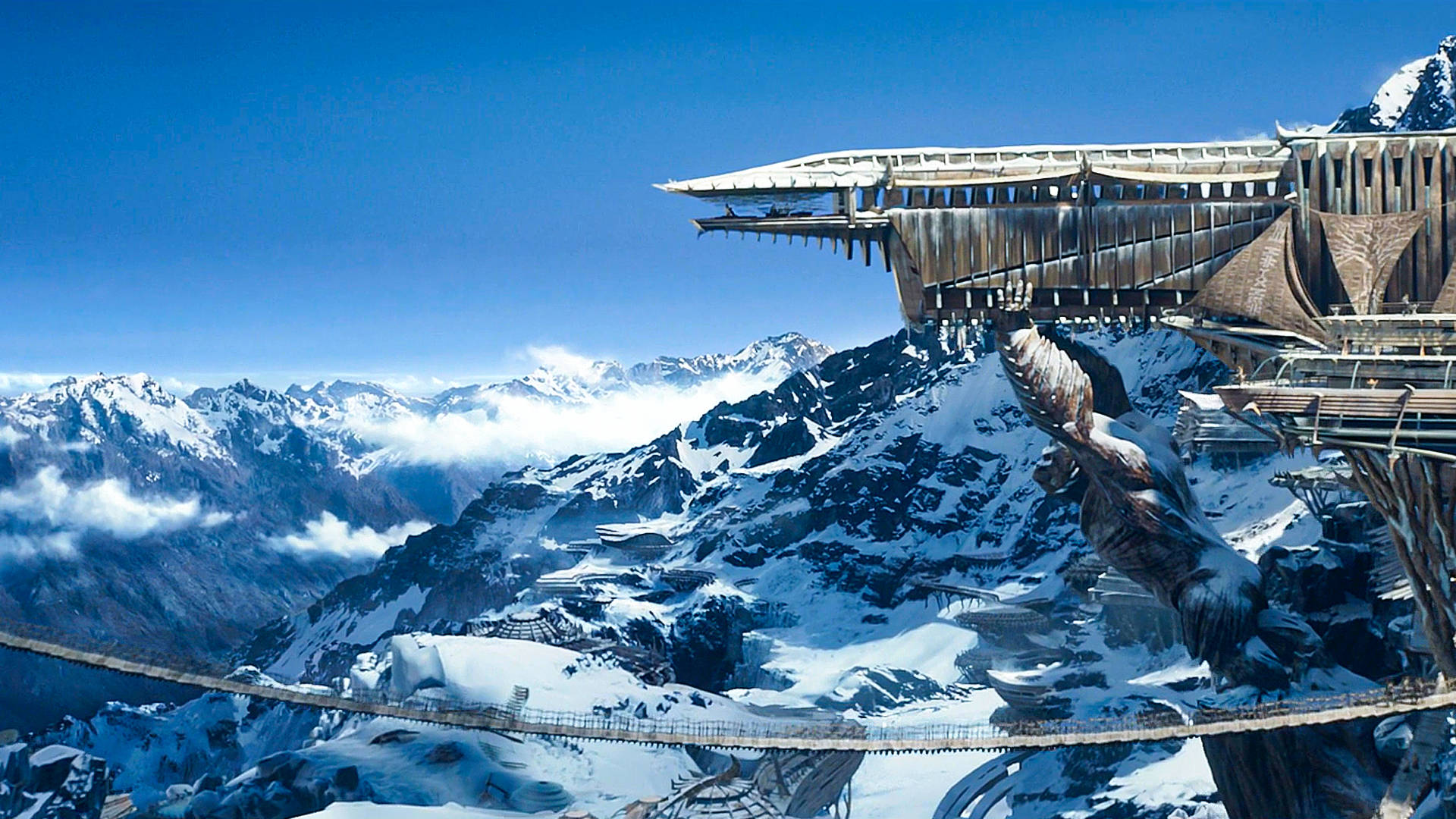 漫威首部黑人超级英雄电影黑豹瓦坎达五大部落展现了真正的非洲原始