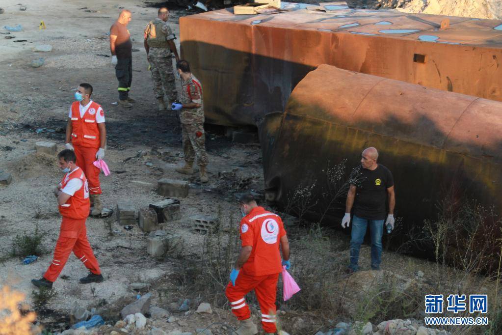 黎巴嫩一油罐车爆炸致22人死亡 搜狐大视野 搜狐新闻