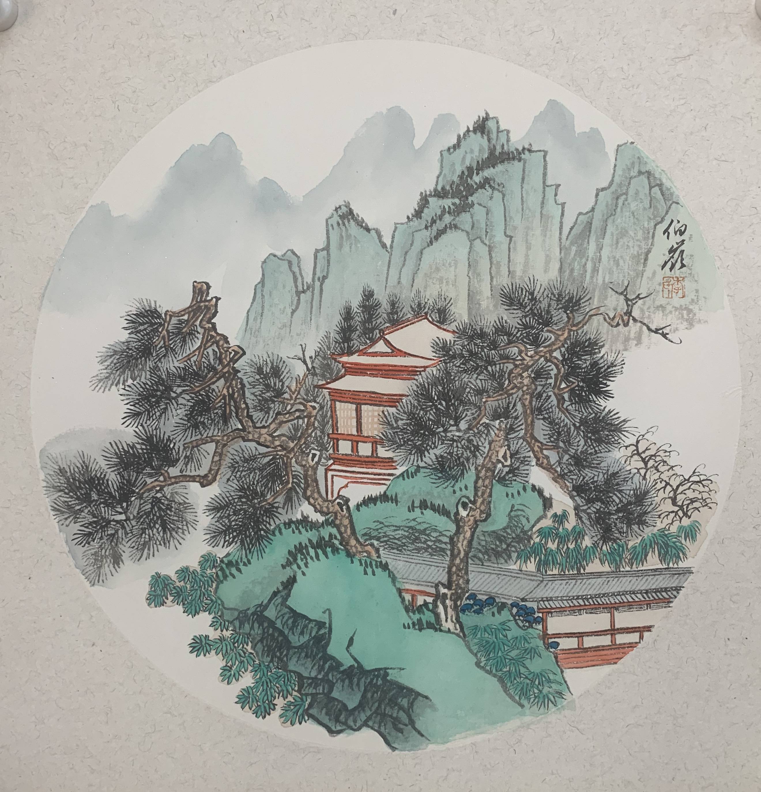 天津|古香古色 气韵生动||著名画家李伯岺山水作品鉴赏