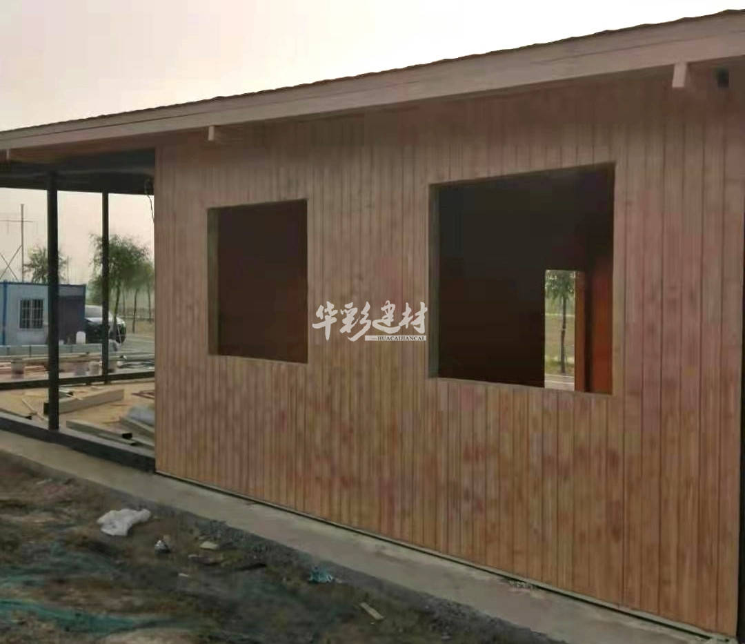 河南濮阳外墙仿木纹漆施工效果图-搜狐大视野-搜狐新闻