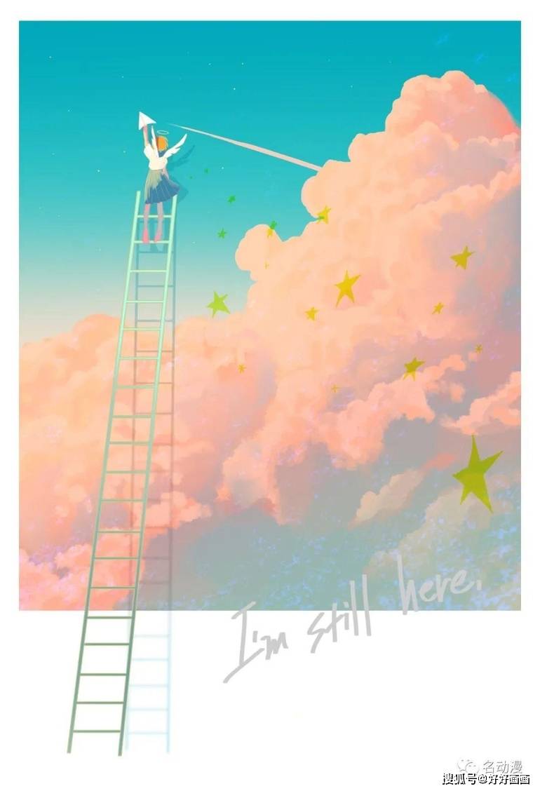 轻松向的日系插画作品欣赏,让你放松心情!