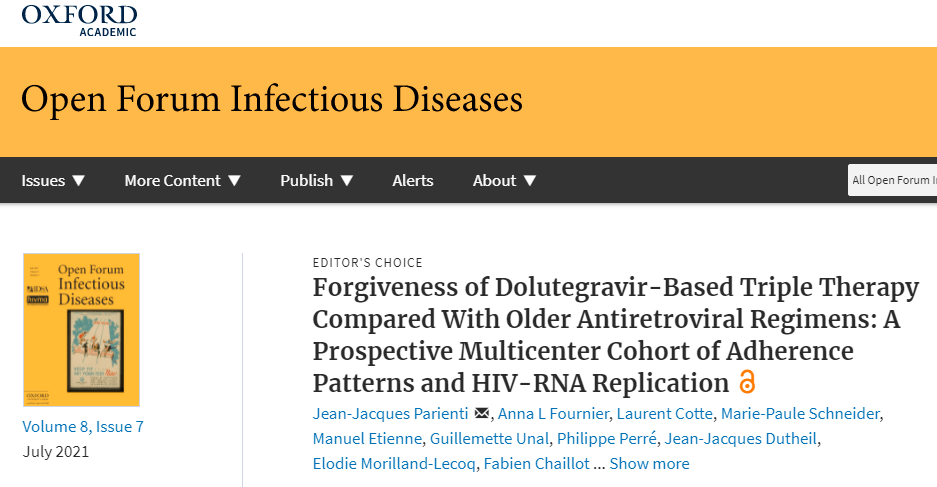 风险|艾滋新知 || 专家建议有治疗中断风险的艾滋病患者使用DTG疗法