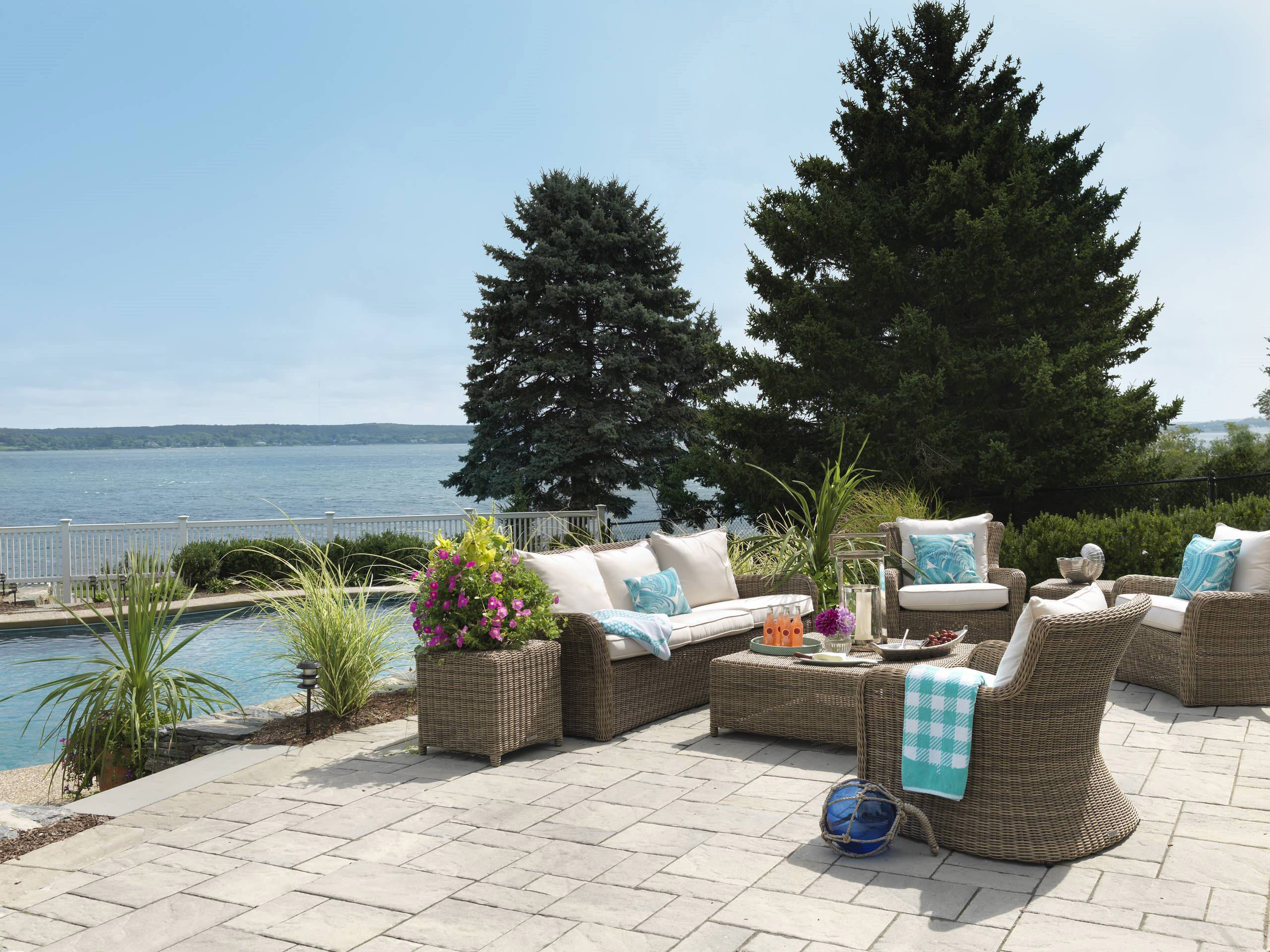 20个海边的庭院,海天之间,波澜壮阔与安宁静谧相交的美丽