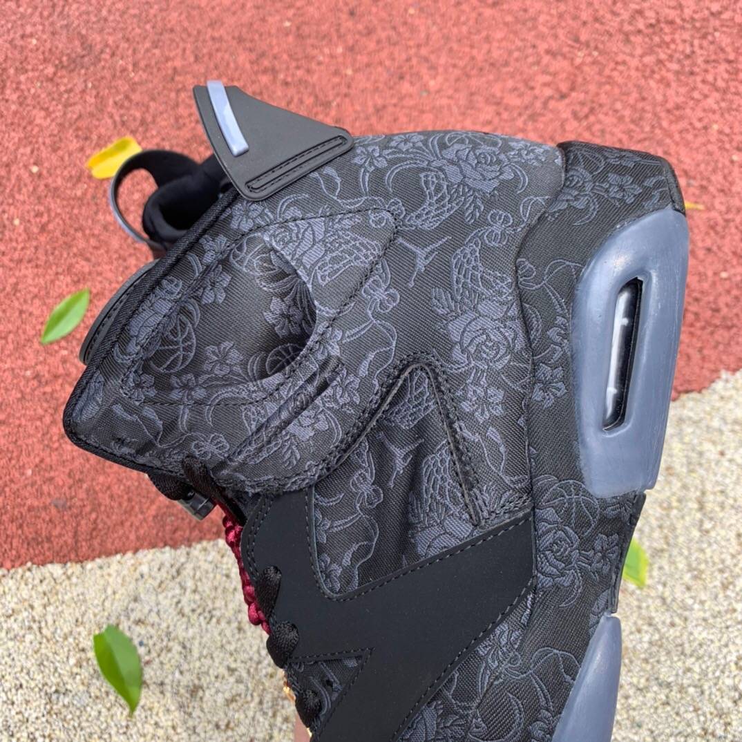 Jumpman|Air Jordan 6 WMNS Singles Day 乔丹光棍节黑丝绸刺绣篮球鞋