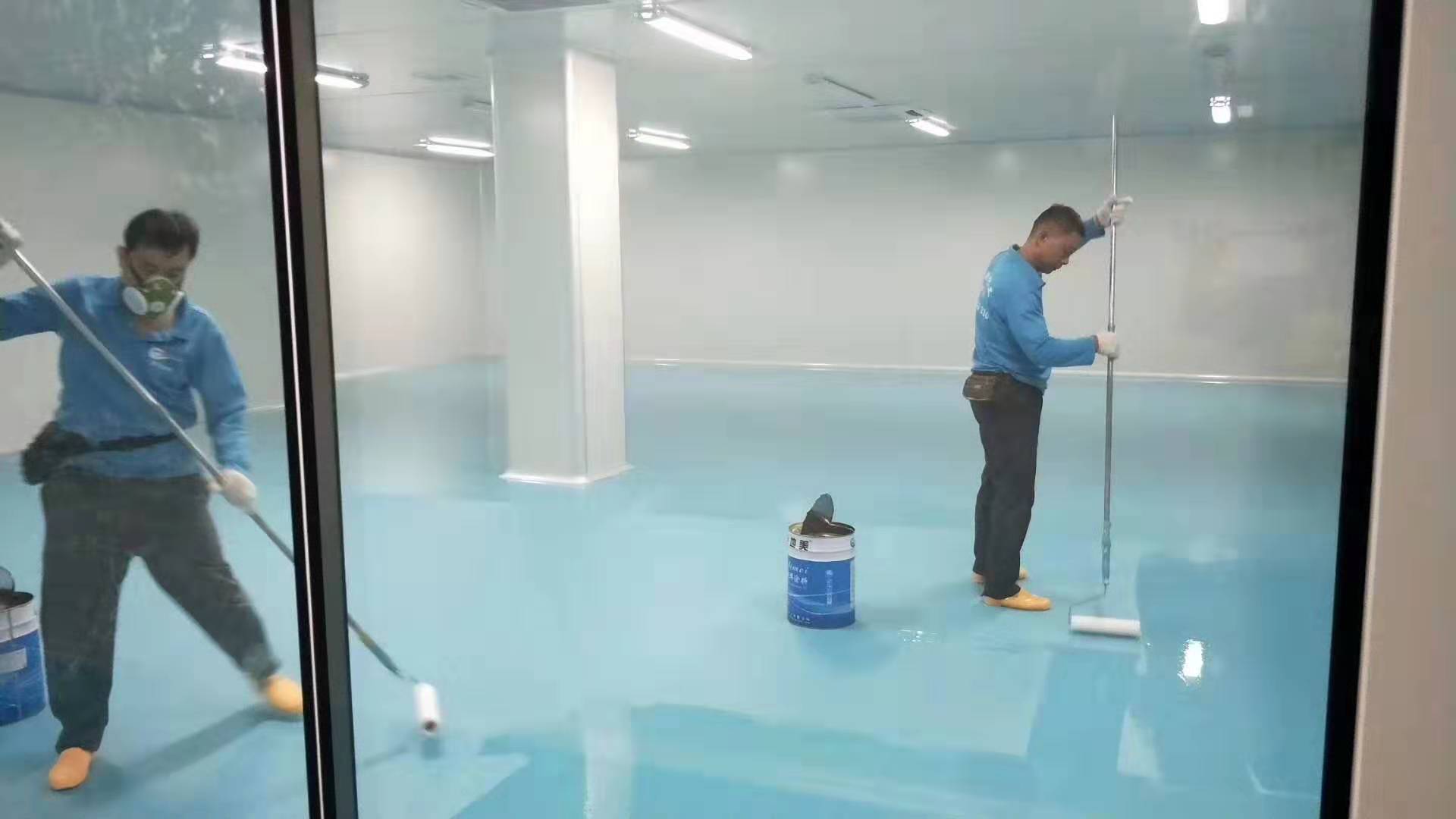 環氧自流平地坪漆施工價格包工包料多少錢?