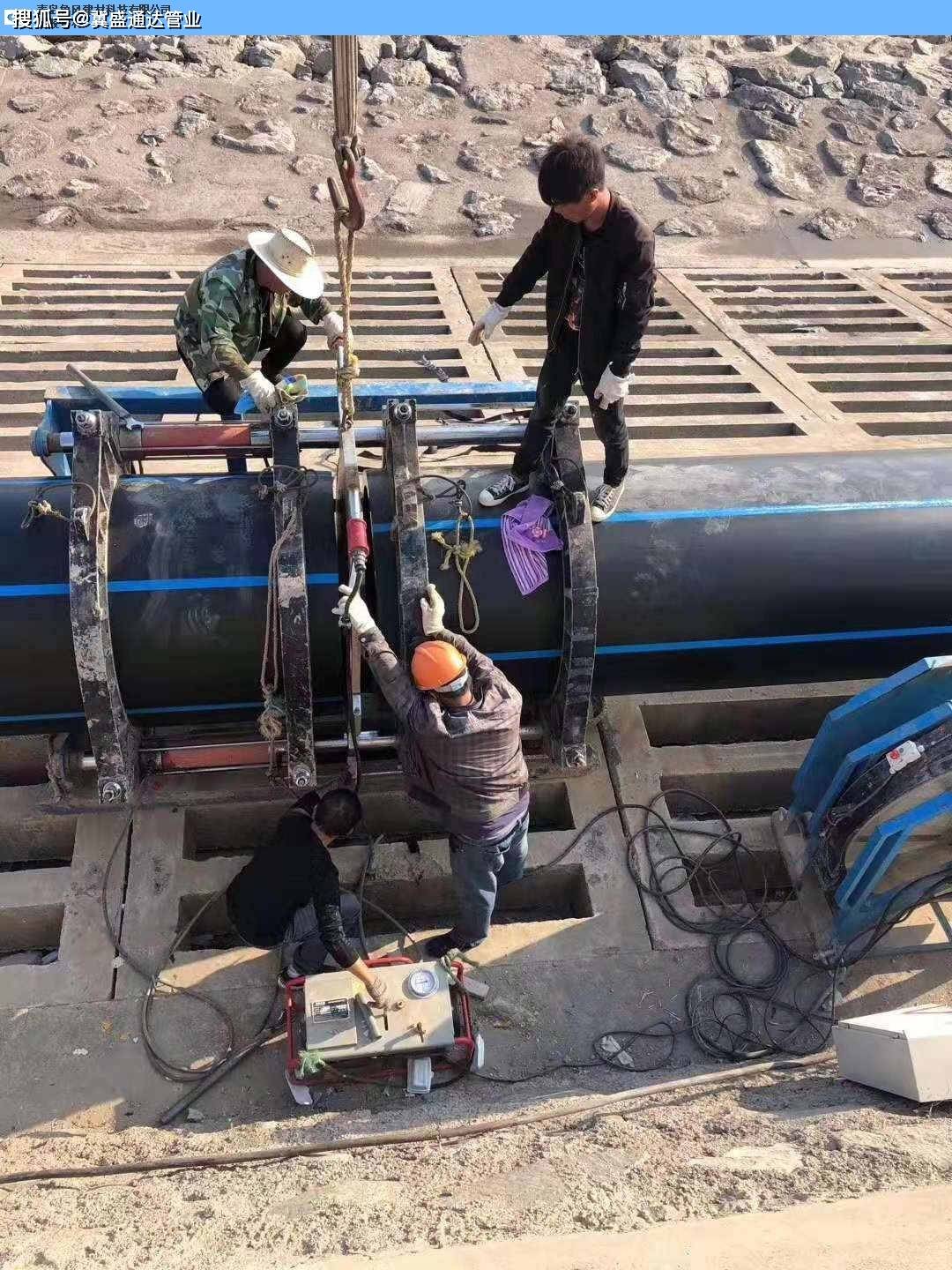 在山西pe管热熔时pe管热熔机加热板的温度该怎么设定和调整