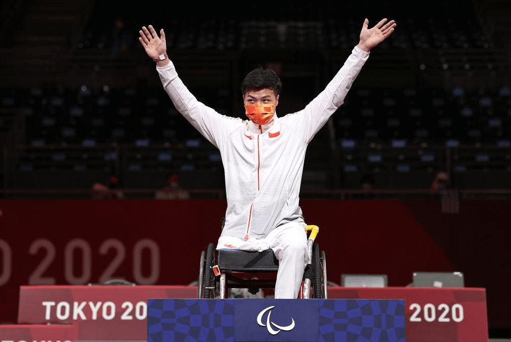 东京残奥会冠军李豪图片