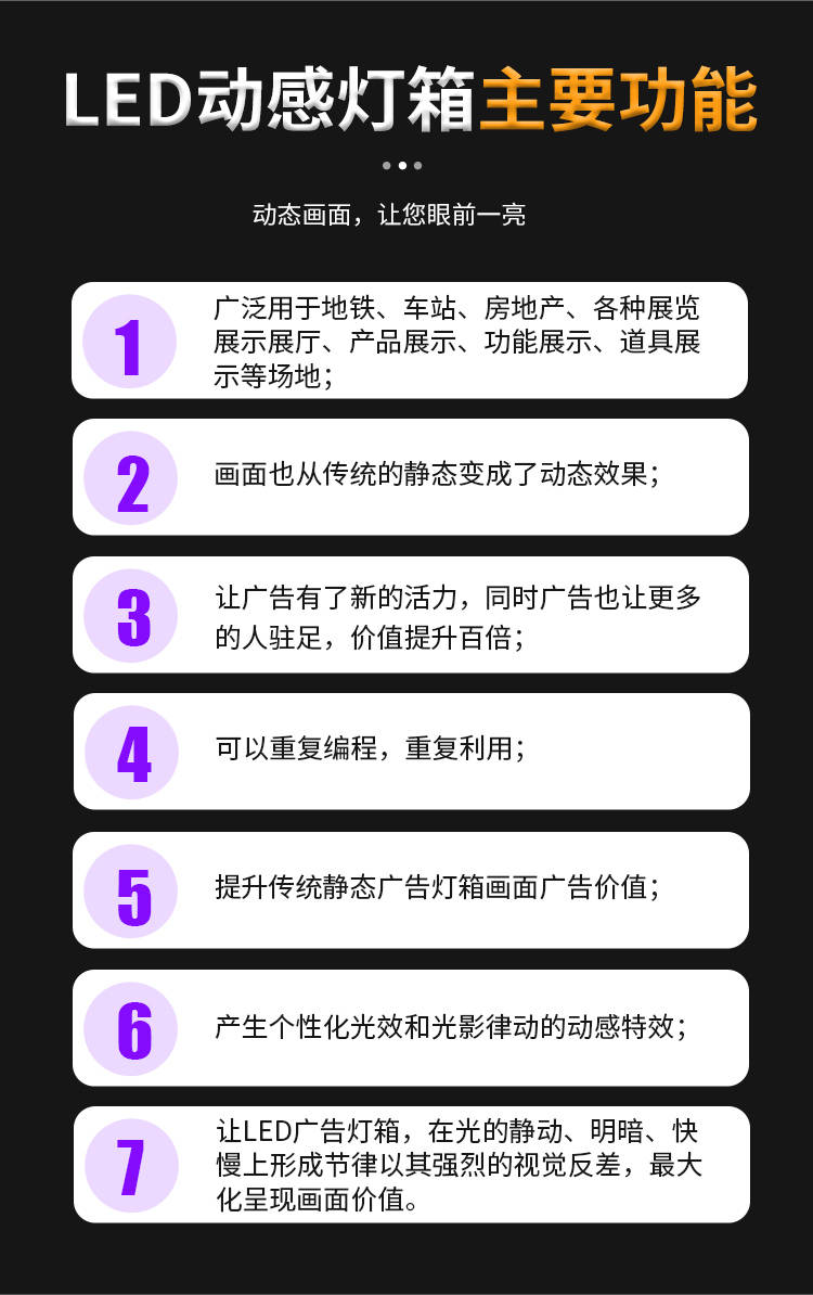 动感灯箱动态灯箱彩色灯箱动态蓝天白云变换广告灯箱软膜天花