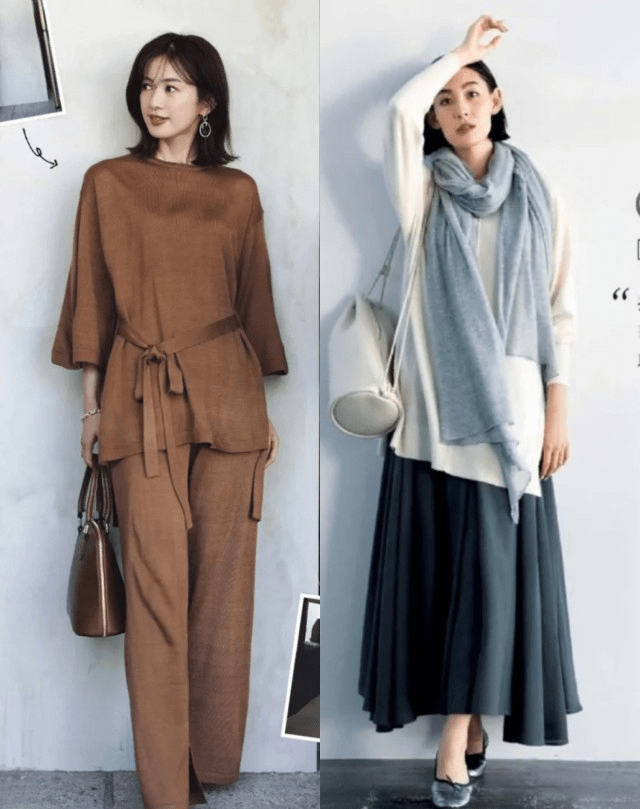 面料|记住这3个日系穿法,洋气又显瘦