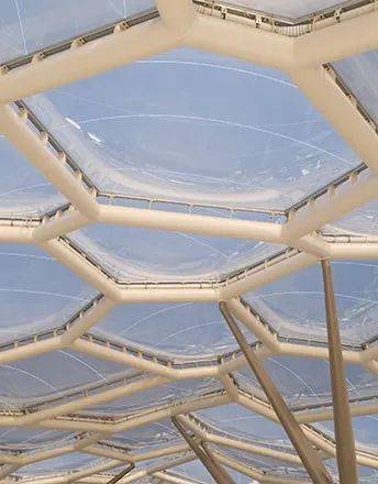 etfe膜结构丨veronafiere 展览中心etfe顶篷